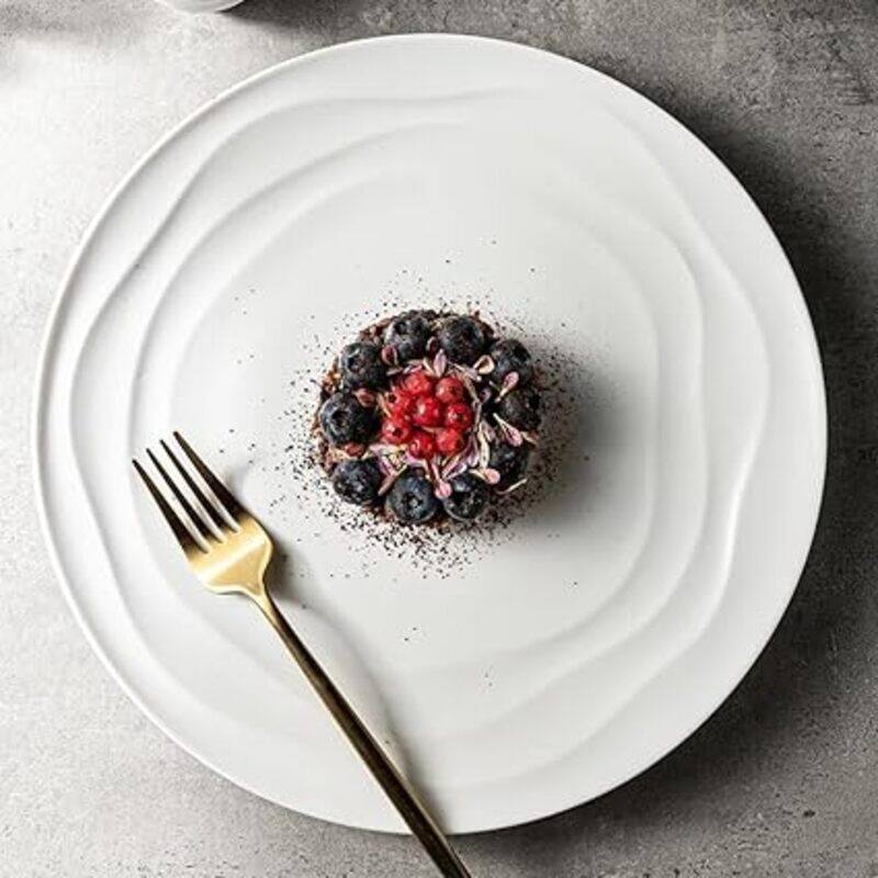 MAAC Home Timeless Coral White Round Plate Elegant Durable and Classic design Perfect for Family Everyday Use, and Family Get- Together, Restaurant,
MAAC Home Timeless Coral White Round Plate Elegant Durable and Classic design Perfect for Family Everyday Use, and Family Get- Together, Restaurant,