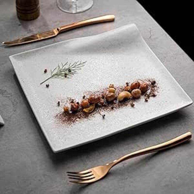 MAAC Home Sleek white Unique Square plate Elegant Durable and Classic design Perfect for Family Everyday Use, and Family Get- Together, Restaurant, B
MAAC Home Sleek white Unique Square plate Elegant Durable and Classic design Perfect for Family Everyday Use, and Family Get- Together, Restaurant, B