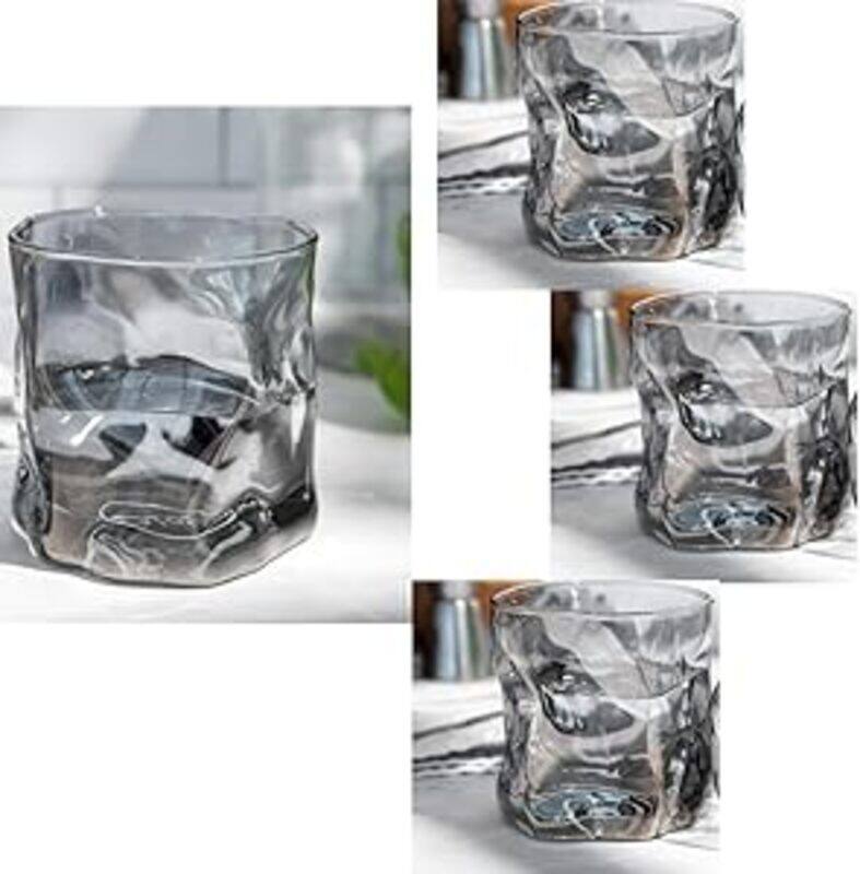 MAAC Home Set of 4 Artisanal Matt Irregular Glass Cup Elegant Durable and Classic design Perfect for Family Everyday Use, and Family Get- Together, Re
MAAC Home Set of 4 Artisanal Matt Irregular Glass Cup Elegant Durable and Classic design Perfect for Family Everyday Use, and Family Get- Together, Re