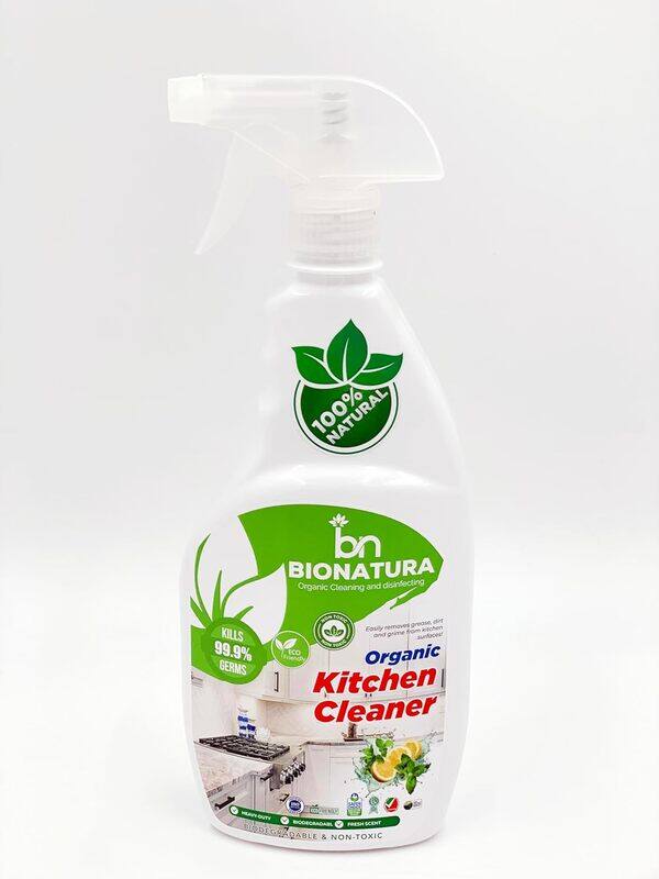 BioNatura Organic Kitchen Cleaner , Natural Multi-Surface Degreaser, Non-Toxic, Fume-Free, Eco-Friendly, Cuts Grease & Stains on Countertops, Stovetop
BioNatura Organic Kitchen Cleaner , Natural Multi-Surface Degreaser, Non-Toxic, Fume-Free, Eco-Friendly, Cuts Grease & Stains on Countertops, Stovetop