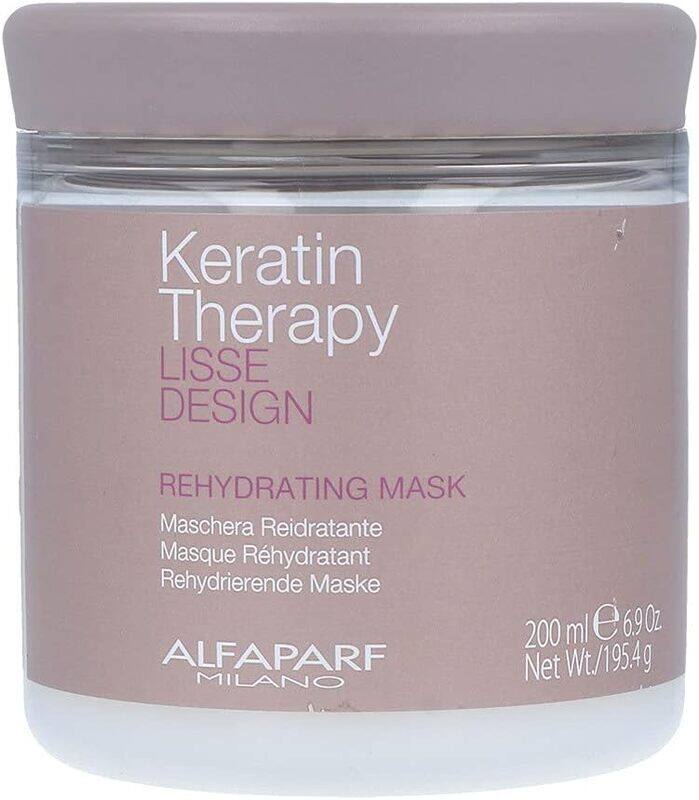 Alfaparf Milano AlfaParf Lisse Design Keratin Therapy Rehydrating Mask 200ml/6.9oz
Alfaparf Milano AlfaParf Lisse Design Keratin Therapy Rehydrating Mask 200ml/6.9oz