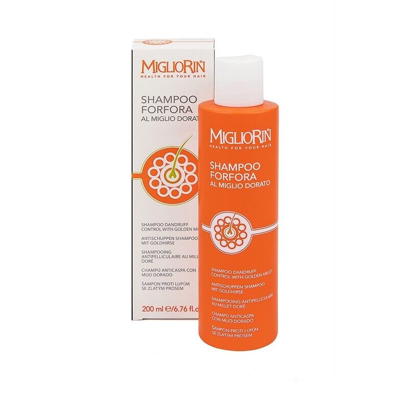 Migliorin Forfora Anti-Dandruff Shampoo with Golden Millet for All Hair Types, 200ml
Migliorin Forfora Anti-Dandruff Shampoo with Golden Millet for All Hair Types, 200ml