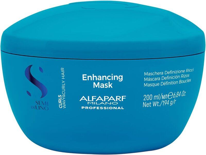 Alfaparf Milano Semi Di Lino Curls Enhancing Mask for Wavy and Curly Hair,200 ml
Alfaparf Milano Semi Di Lino Curls Enhancing Mask for Wavy and Curly Hair,200 ml