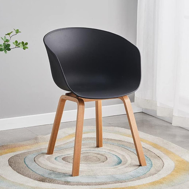 Neo Front Multi Purpose PP Chair with Solid Wood Base with a Stylish Look and Comfortable Seat Rest, Black/Brown
Neo Front Multi Purpose PP Chair with Solid Wood Base with a Stylish Look and Comfortable Seat Rest, Black/Brown