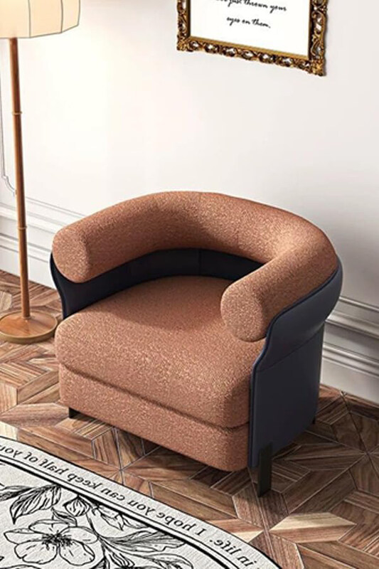 Neo Front Cozy Brown Sofa Chair with Teddy Fabric, PU Leather Back, and Carbon Steel Legs, 880, Multicolour
Neo Front Cozy Brown Sofa Chair with Teddy Fabric, PU Leather Back, and Carbon Steel Legs, 880, Multicolour