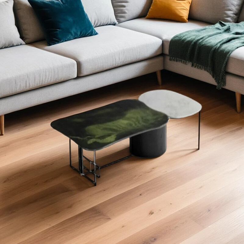 Neo Front Modern Avocado Alice Coffee Table with Marble Top, JA293, Multicolour
Neo Front Modern Avocado Alice Coffee Table with Marble Top, JA293, Multicolour