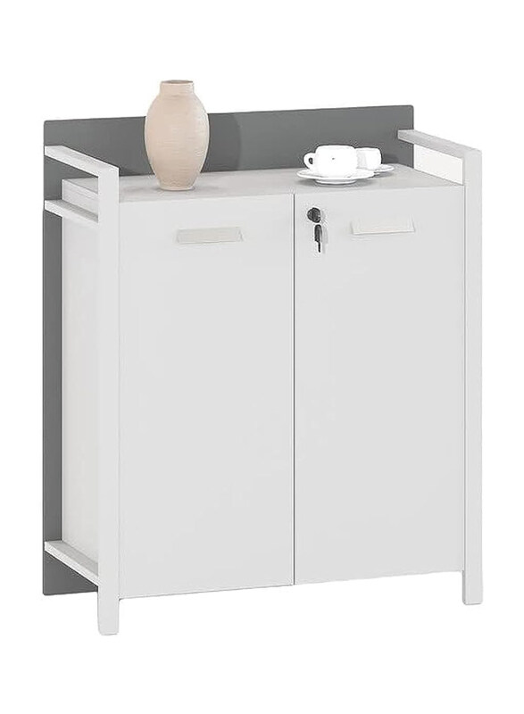 Neo Front Medium Size Two Door Home Office Cabinet File Storage Cabinet with Lock, White
Neo Front Medium Size Two Door Home Office Cabinet File Storage Cabinet with Lock, White