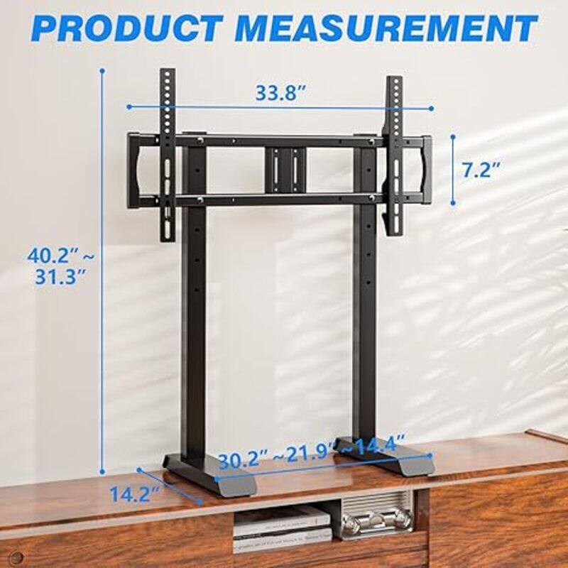 Rfiver Table Top TV Stand Steel TV Legs for 55 to 90 Inch Flat or Curved TVs, Height Adjustable TV Stand Base, Load Capacity 150lbs, VESA 800 x 400mm,
Rfiver Table Top TV Stand Steel TV Legs for 55 to 90 Inch Flat or Curved TVs, Height Adjustable TV Stand Base, Load Capacity 150lbs, VESA 800 x 400mm,