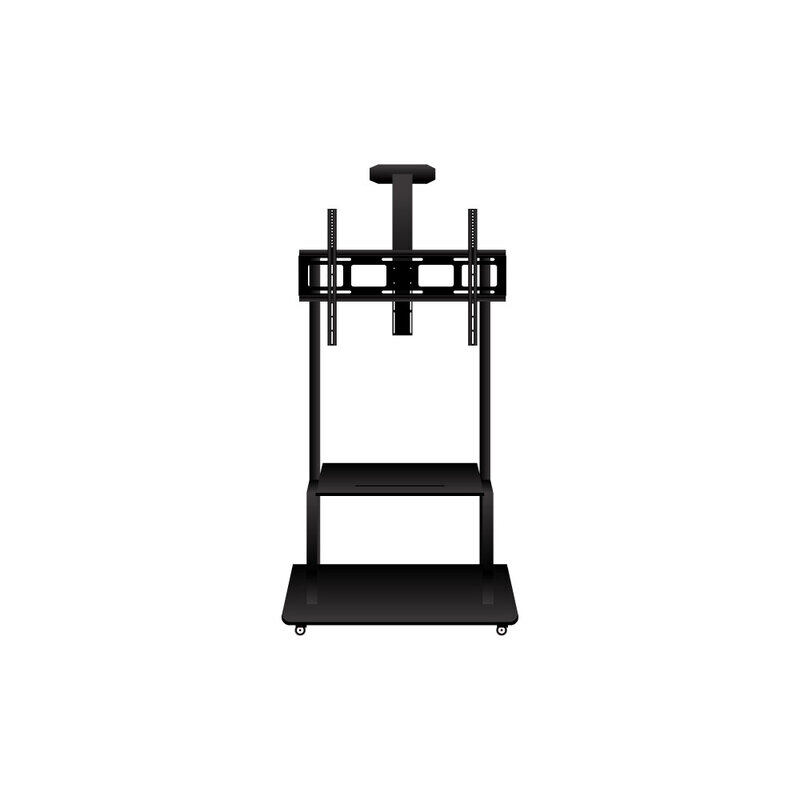Not Applicable BEETEC TF-FS1800 Mobile TV Cart for 50”-100” TVs up to 150 kg, VESA 1000 x 600mm, Adjustable Height, Additional AV Shelf up to 20 kg, Locking Casters
Not Applicable BEETEC TF-FS1800 Mobile TV Cart for 50”-100” TVs up to 150 kg, VESA 1000 x 600mm, Adjustable Height, Additional AV Shelf up to 20 kg, Locking Casters