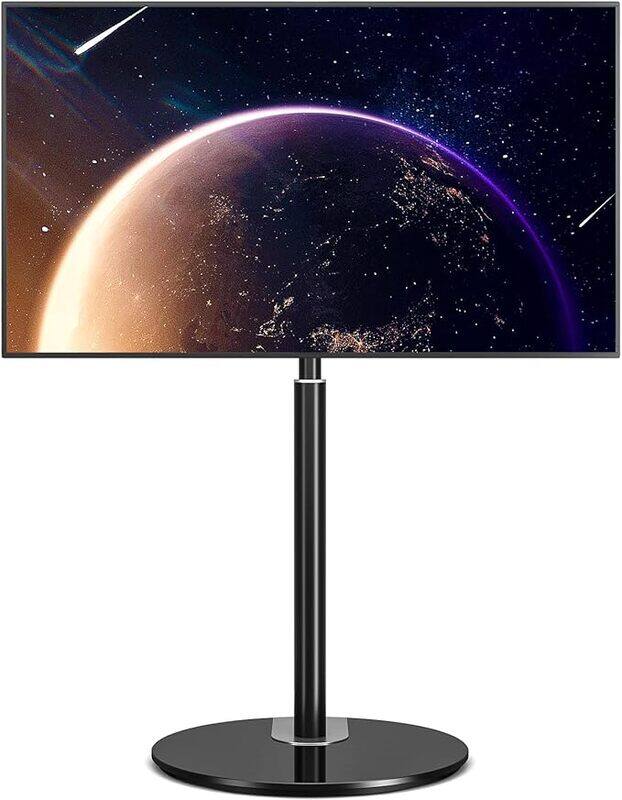 Rfiver Corner TV Floor Stand for 32"-65" Flat Panel/Curved TVs up to 40 kg, Height Adjustable, Semi Circular Glass Base, VESA 400x400 mm, White
Rfiver Corner TV Floor Stand for 32"-65" Flat Panel/Curved TVs up to 40 kg, Height Adjustable, Semi Circular Glass Base, VESA 400x400 mm, White