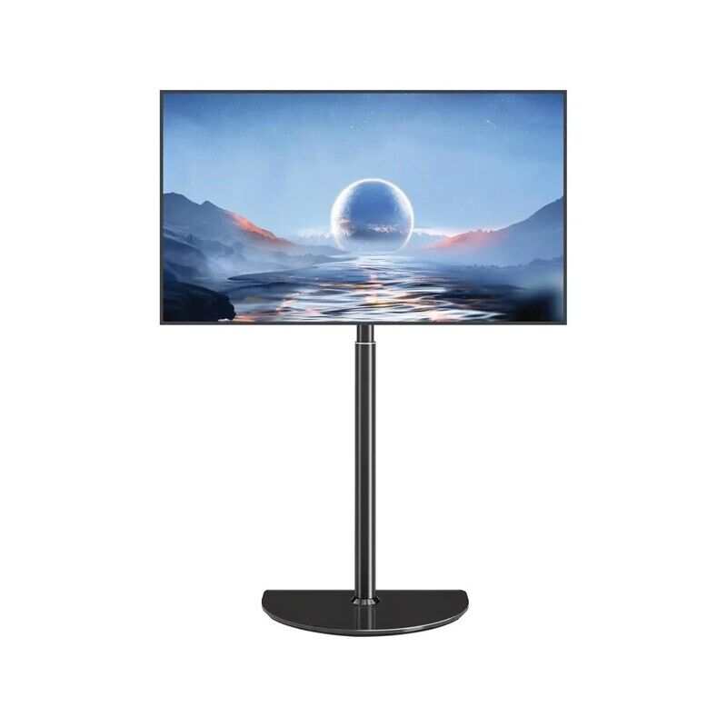 Rfiver Corner TV Floor Stand for 32"-65" Flat Panel/Curved TVs up to 40 kg, Height Adjustable, Semi Circular Glass Base, VESA 400x400 mm, Black
Rfiver Corner TV Floor Stand for 32"-65" Flat Panel/Curved TVs up to 40 kg, Height Adjustable, Semi Circular Glass Base, VESA 400x400 mm, Black