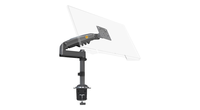 Not Applicable NB North Bayou H100B Monitor Arm Gas Spring Ergonomic Desk Mount Supports 17" to 30" Monitors up to 19.8 lbs, VESA 75x75 & 100x100, 360 A° Rotation, A
Not Applicable NB North Bayou H100B Monitor Arm Gas Spring Ergonomic Desk Mount Supports 17" to 30" Monitors up to 19.8 lbs, VESA 75x75 & 100x100, 360 A° Rotation, A