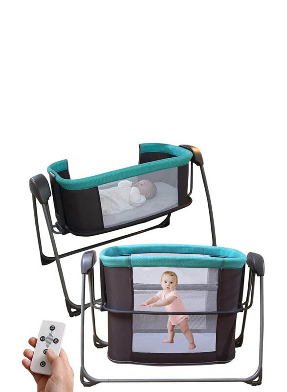 Mastela 3 in 1 Bedside Crib Intelligent Baby Bassinet Electric Swing Beside Sleeper Cradle, Multicolour
Mastela 3 in 1 Bedside Crib Intelligent Baby Bassinet Electric Swing Beside Sleeper Cradle, Multicolour