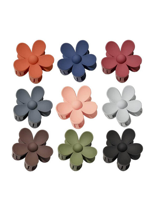 Qckarobe Flower Big Flower Clips Non Slip Cute Hair Claw Clips for Women Thin Thick Hair, 9 Pieces
Qckarobe Flower Big Flower Clips Non Slip Cute Hair Claw Clips for Women Thin Thick Hair, 9 Pieces