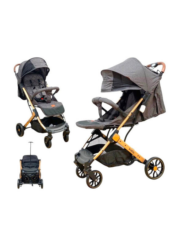 Kidilo Foldable Adjustable Canopy, Multiple Modes Airtravel System Stroller, K10, Grey
Kidilo Foldable Adjustable Canopy, Multiple Modes Airtravel System Stroller, K10, Grey