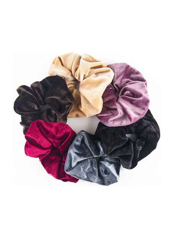 Almhh Velvet Scrunchy Hair Elastic Large Hair Bobble Soft Hair Ties for All Hair Types, 6 Pieces
Almhh Velvet Scrunchy Hair Elastic Large Hair Bobble Soft Hair Ties for All Hair Types, 6 Pieces