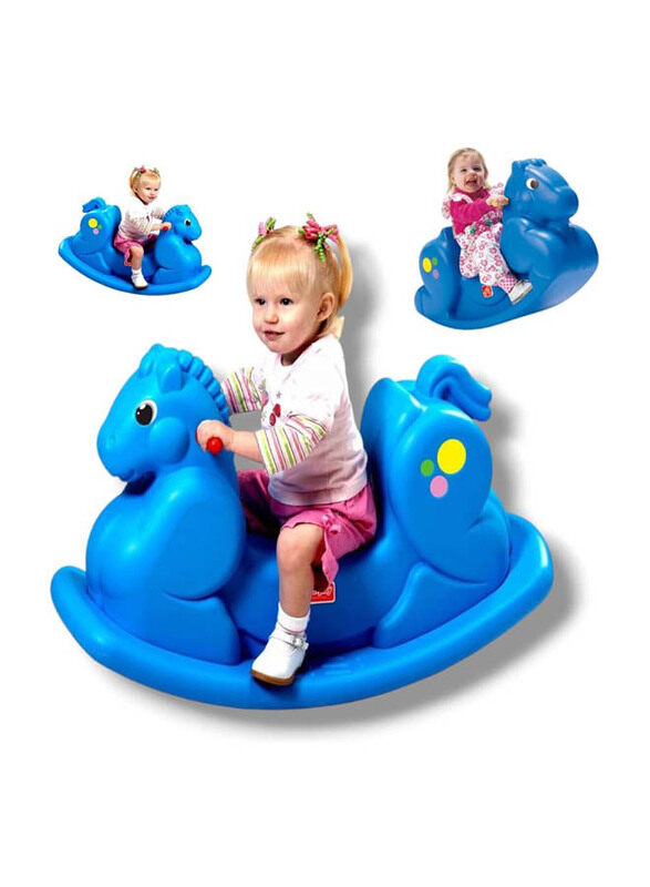 Eduplay Edu Play Rocking Horse Toy 2ith Easy Grip Handles and Stable Saddle, Blue
Eduplay Edu Play Rocking Horse Toy 2ith Easy Grip Handles and Stable Saddle, Blue