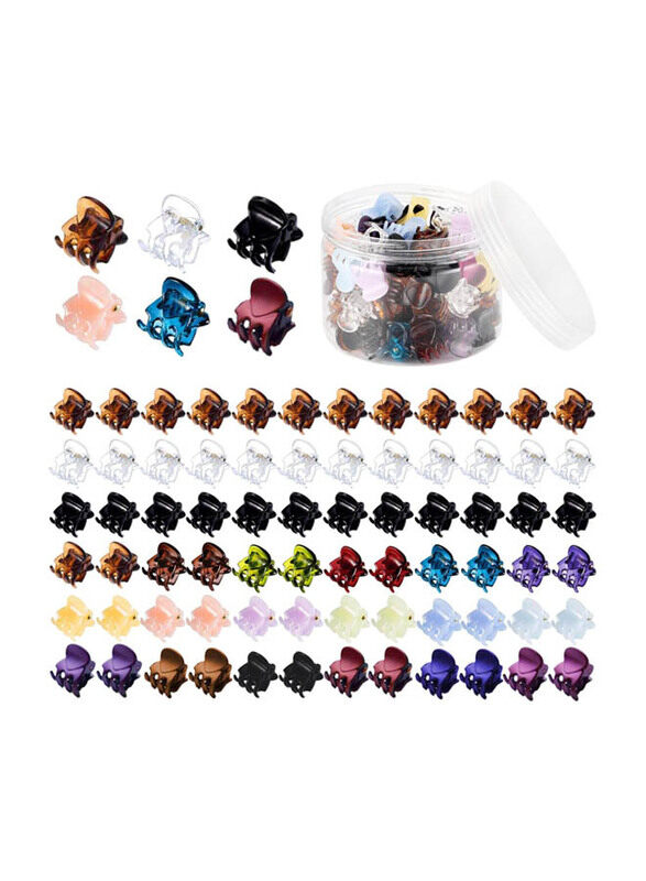 Funtopia Mini Hair Non Slip Tiny Plastic Jaw Clips for All Hair Types, 72 Pieces
Funtopia Mini Hair Non Slip Tiny Plastic Jaw Clips for All Hair Types, 72 Pieces