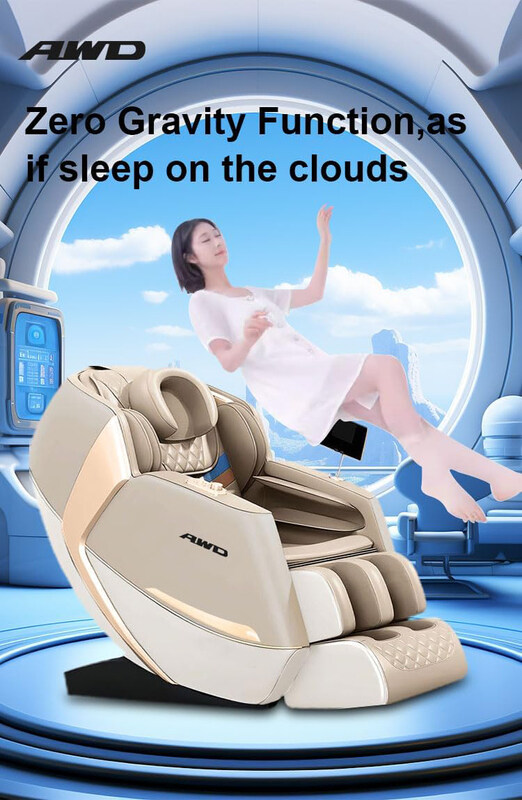 AWD Full Body 4D Massage Chair with SL-Track Technology and Zero Gravity and 18 Auto Health Programs,MC-SL001, Beige
AWD Full Body 4D Massage Chair with SL-Track Technology and Zero Gravity and 18 Auto Health Programs,MC-SL001, Beige