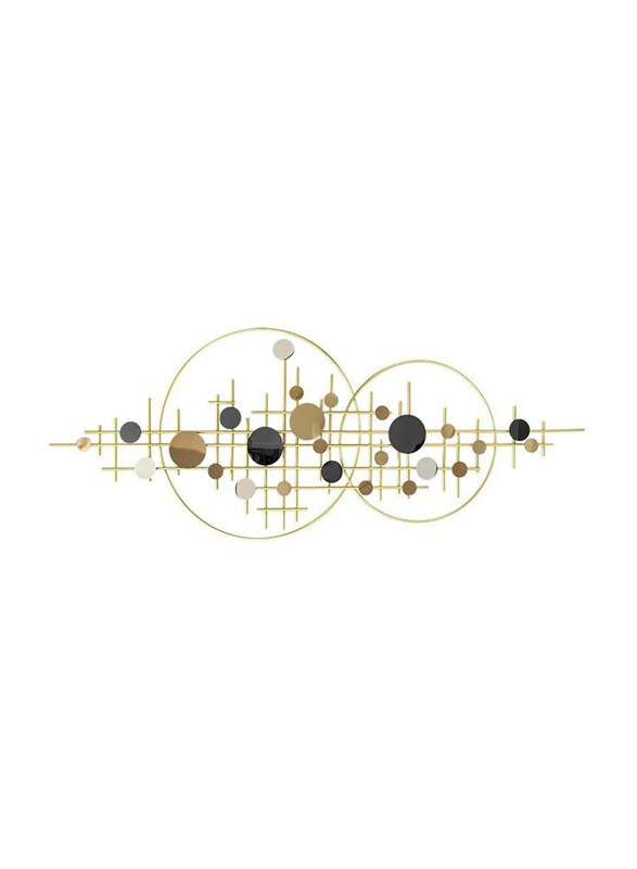 AWD 3D Unique Round Decorative Gold Metal Wall Decor Sculpture Art Hanging Luxury Art Piece, 150cm, Multicolour
AWD 3D Unique Round Decorative Gold Metal Wall Decor Sculpture Art Hanging Luxury Art Piece, 150cm, Multicolour