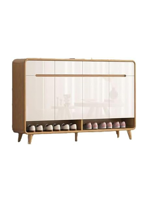 AWD Luxurious Wooden Adjustable Rack Shoe Cabinet with Doors, Drawers, 160cm, M1, Beige/White
AWD Luxurious Wooden Adjustable Rack Shoe Cabinet with Doors, Drawers, 160cm, M1, Beige/White