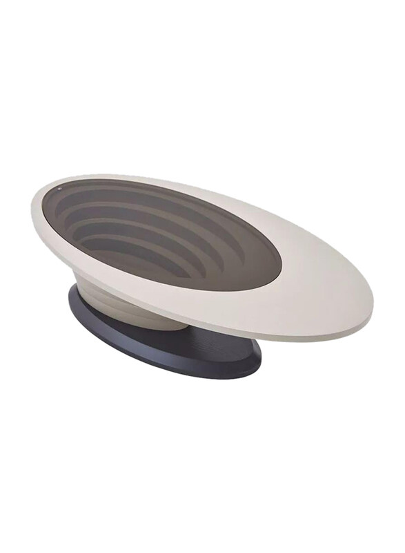 AWD Oval Center in Tempered Glass Top Round Edges Coffee Table for Living Room or Office Tea Table 130cm, Grey
AWD Oval Center in Tempered Glass Top Round Edges Coffee Table for Living Room or Office Tea Table 130cm, Grey