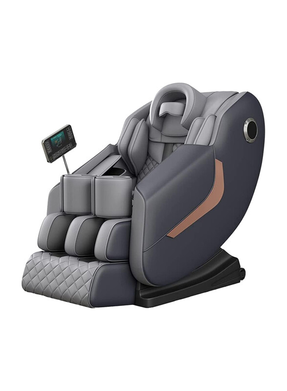 AWD Full Body Massaging Chair with 5 Auto Programs and Wireless Music Bluetooth Speaker, BK6, Grey
AWD Full Body Massaging Chair with 5 Auto Programs and Wireless Music Bluetooth Speaker, BK6, Grey