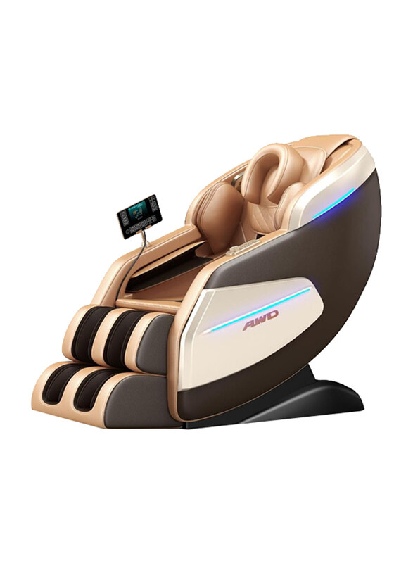 AWD Full Body Head to Toe Massage Chair with 5 Auto Programmes and Bluetooth Speaker, Brown/Caramel
AWD Full Body Head to Toe Massage Chair with 5 Auto Programmes and Bluetooth Speaker, Brown/Caramel