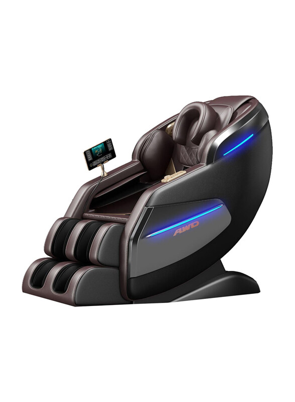 AWD Full Body Head to Toe Massage Chair with 5 Auto Programmes and Bluetooth Speaker, Brown
AWD Full Body Head to Toe Massage Chair with 5 Auto Programmes and Bluetooth Speaker, Brown