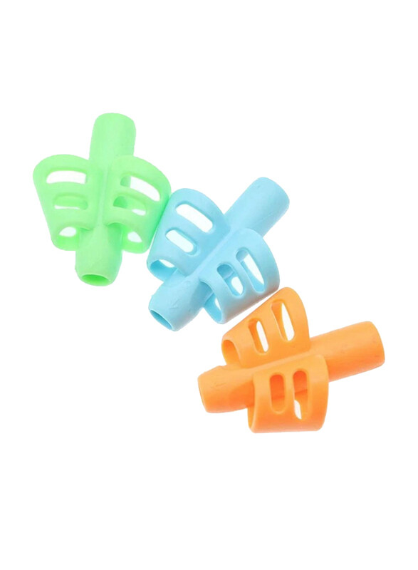 Generic Adorable Ring Pencil Grips Eco-friendly Soft Silicone Pencil Holders Writing Posture Correction Finger Grip for Kids, 3 Pieces, Multicolour
Generic Adorable Ring Pencil Grips Eco-friendly Soft Silicone Pencil Holders Writing Posture Correction Finger Grip for Kids, 3 Pieces, Multicolour