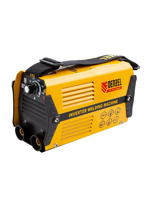 Denzel Inverter ARC Welding Machine, Electrode Diameter 1.6-3.2mm, DS-160, Yellow
Denzel Inverter ARC Welding Machine, Electrode Diameter 1.6-3.2mm, DS-160, Yellow