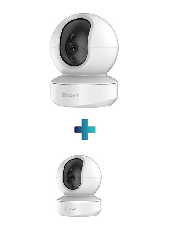 Ezviz 360-Degree Smart Wi-Fi Pan & Tilt 1080P Camera with Same Camera, CS-TY1, 2MP, White
Ezviz 360-Degree Smart Wi-Fi Pan & Tilt 1080P Camera with Same Camera, CS-TY1, 2MP, White