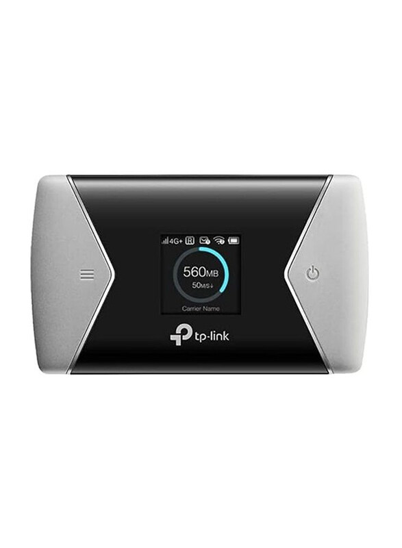 TP-Link 600MBPS 4G LTE-ADV Mobile WI-F M7650 600 Mbit/s, M7650 (M7650, 600 Mbit/s, Grey/Black
TP-Link 600MBPS 4G LTE-ADV Mobile WI-F M7650 600 Mbit/s, M7650 (M7650, 600 Mbit/s, Grey/Black
