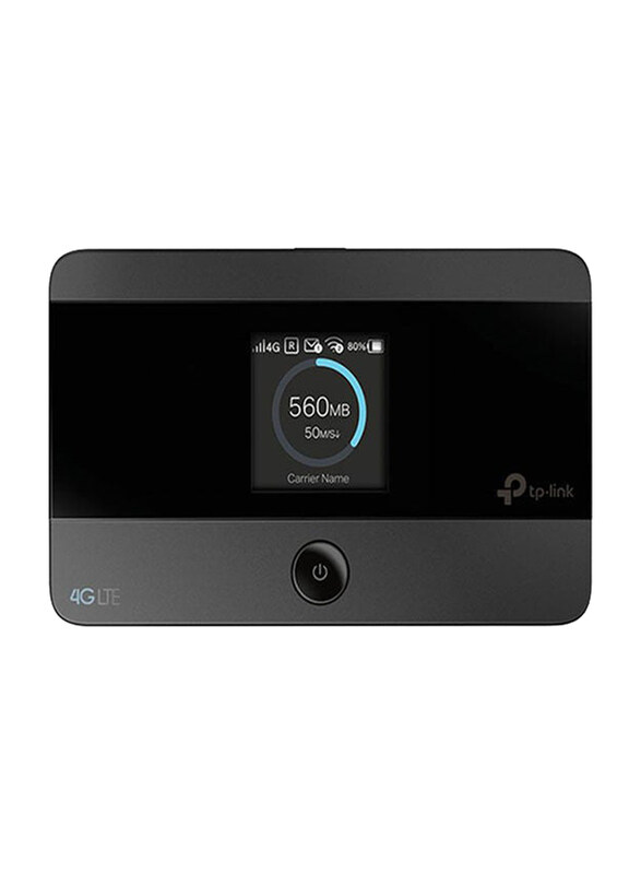 TP-Link 2550.0 mAh M7350 4G LTE MiFi Portable Travel Wi-Fi SD Card Slot Wi-Fi Hotspot, Black
TP-Link 2550.0 mAh M7350 4G LTE MiFi Portable Travel Wi-Fi SD Card Slot Wi-Fi Hotspot, Black