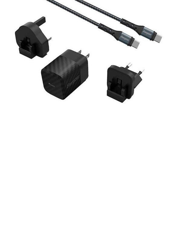 Energizer Ultimate PD20W USB C Wall Charger Fast Charging USB-C Charger Plug Universal Travel Adapter, Black
Energizer Ultimate PD20W USB C Wall Charger Fast Charging USB-C Charger Plug Universal Travel Adapter, Black