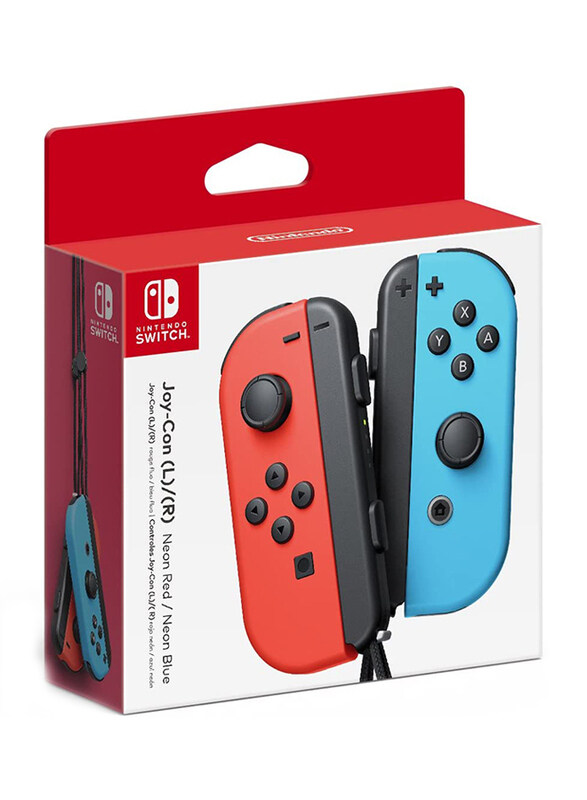 Nintendo Left and Right Wireless Controller Set for Nintendo Switch, Neon Red/Blue
Nintendo Left and Right Wireless Controller Set for Nintendo Switch, Neon Red/Blue