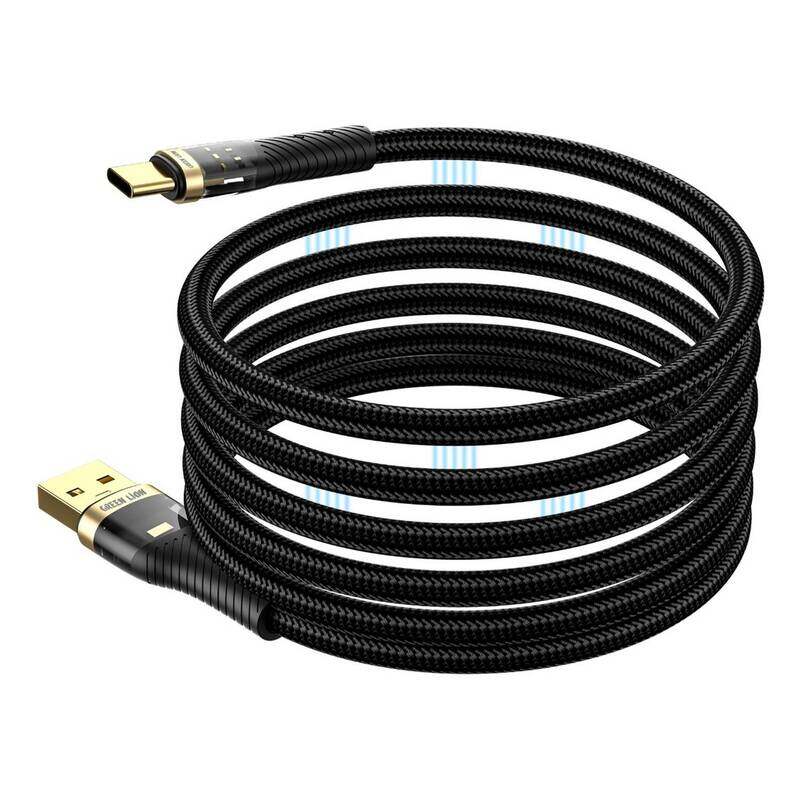 Green Lion Magnetic USB A to USB C Cable with 10000 Bends Life Span, 15W, Secure and Safe, Charge and Sync, Wide Compatible, 1m Cable Length, Black
Green Lion Magnetic USB A to USB C Cable with 10000 Bends Life Span, 15W, Secure and Safe, Charge and Sync, Wide Compatible, 1m Cable Length, Black