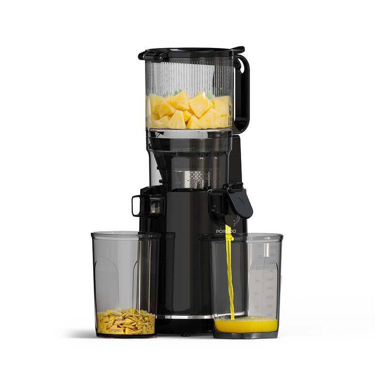 Porodo Lifestyle Cold Press Slow Juicer with 250W Copper Motor 1.8L Hopper 1L Juicer Cup 800mL Pulp Cup 50 to 80 RPM 3 Pin UK Plug Efficient Juice Ext
Porodo Lifestyle Cold Press Slow Juicer with 250W Copper Motor 1.8L Hopper 1L Juicer Cup 800mL Pulp Cup 50 to 80 RPM 3 Pin UK Plug Efficient Juice Ext
