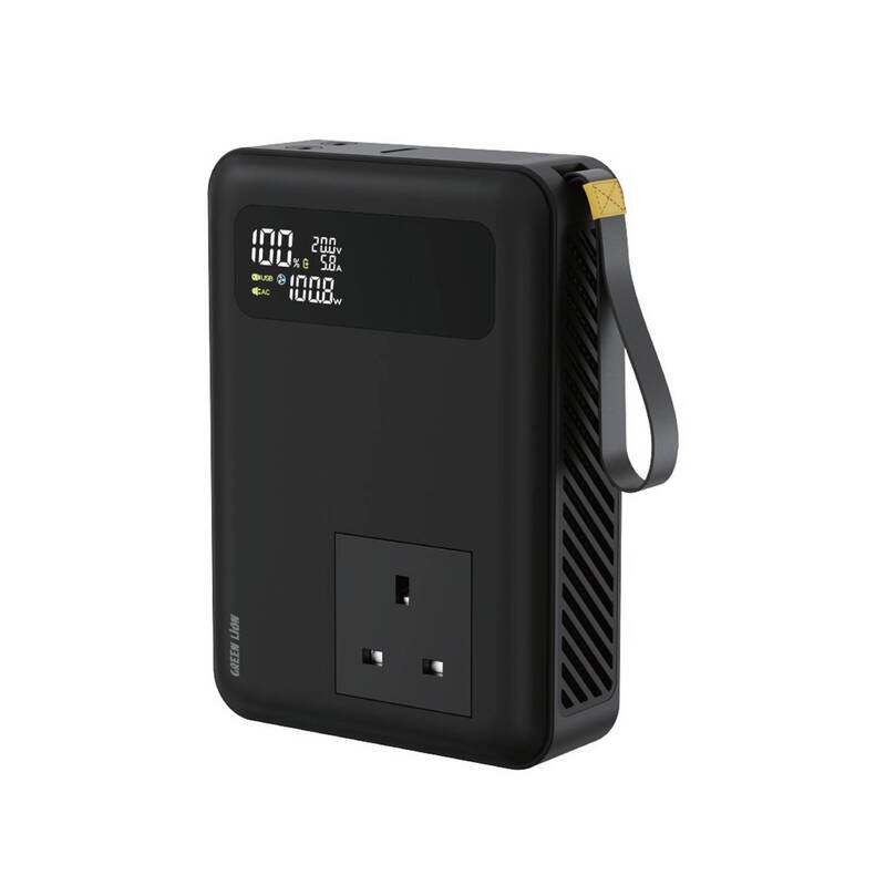 Green Lion Power Vault 270W 30000mAh Power Bank with 100W USB C PD, 22.5W QC USB A, 15W AC Output, Built In Cooling Fan, Dual USB C Ports for Fast Cha
Green Lion Power Vault 270W 30000mAh Power Bank with 100W USB C PD, 22.5W QC USB A, 15W AC Output, Built In Cooling Fan, Dual USB C Ports for Fast Cha