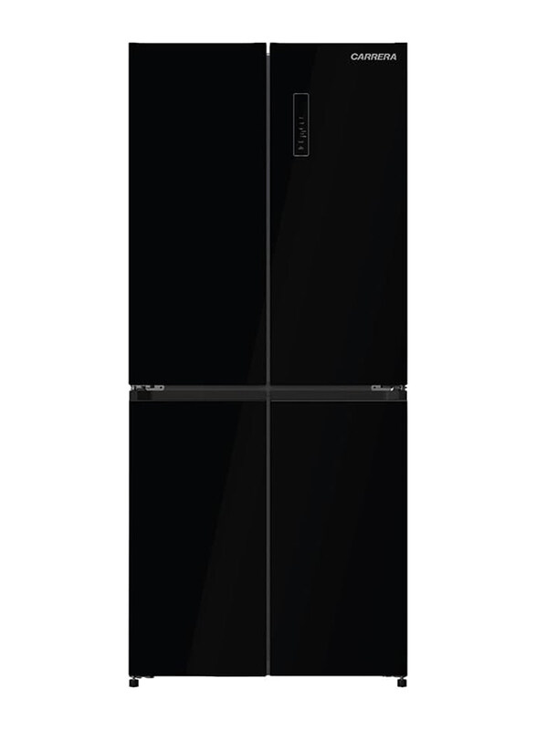 Carrera 4-Door Refrigerator, 415L Capacity, Cross-Door Design, No Frost, Multi-Flow, My Fresh Choice, Dual-Tech Cooling, Black Glass, Black
Carrera 4-Door Refrigerator, 415L Capacity, Cross-Door Design, No Frost, Multi-Flow, My Fresh Choice, Dual-Tech Cooling, Black Glass, Black