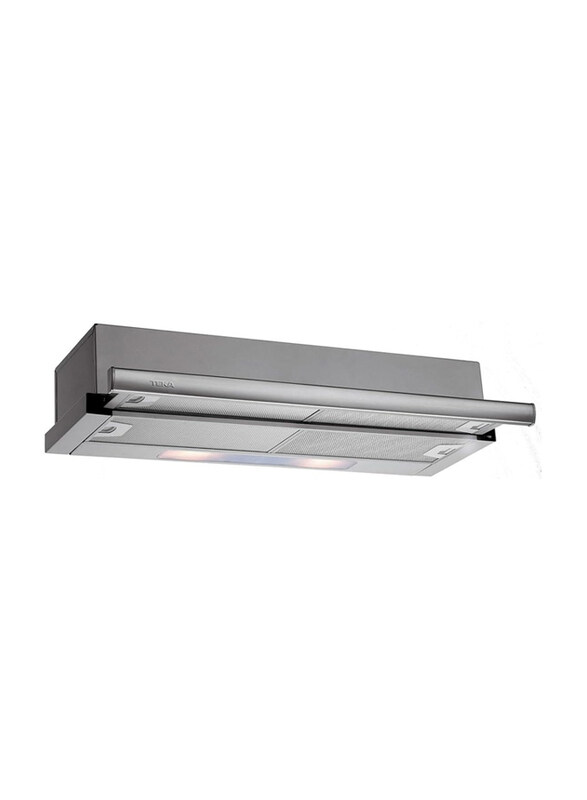 Teka 90cm Pull-Out Cooker Hood with Double Motor Turbine and 2 Speeds, TL 9310 S/STEEL, Silver
Teka 90cm Pull-Out Cooker Hood with Double Motor Turbine and 2 Speeds, TL 9310 S/STEEL, Silver