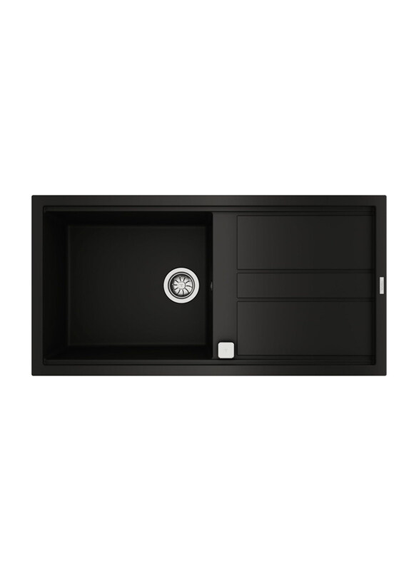 Teka Nova 60 L-TG 1B 1D Inset Tegranite Kitchen Sink with Bowl & Drainer, Black
Teka Nova 60 L-TG 1B 1D Inset Tegranite Kitchen Sink with Bowl & Drainer, Black