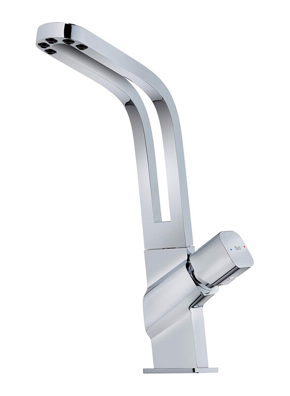 Teka ICO 915 Single Lever Kitchen Tap with Revolutionary Open Spout Concept, Silver
Teka ICO 915 Single Lever Kitchen Tap with Revolutionary Open Spout Concept, Silver