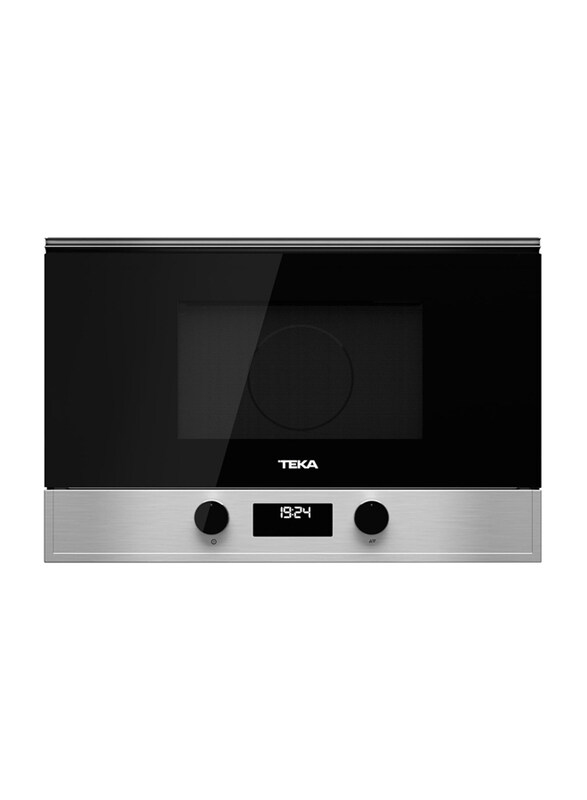 Teka 22L Built-In Microwave + Grill with 3 Cooking Functions, MS 622 BIS L S, Black/Silver
Teka 22L Built-In Microwave + Grill with 3 Cooking Functions, MS 622 BIS L S, Black/Silver