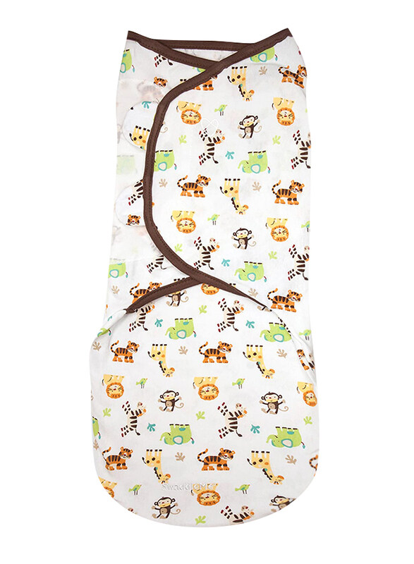 Summer Infant SwaddleMe Original Cotton Swaddle, Graphic Jungle, Small/Medium, 0-3 Months, White
Summer Infant SwaddleMe Original Cotton Swaddle, Graphic Jungle, Small/Medium, 0-3 Months, White