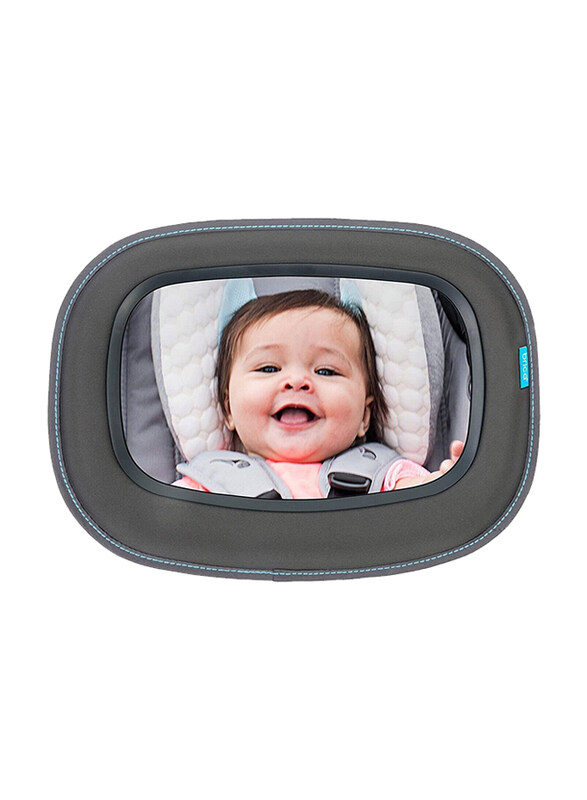 Munchkin Baby In Sight Car Mirror Superior Reflection and Wide Angle View of Baby, Grey
Munchkin Baby In Sight Car Mirror Superior Reflection and Wide Angle View of Baby, Grey