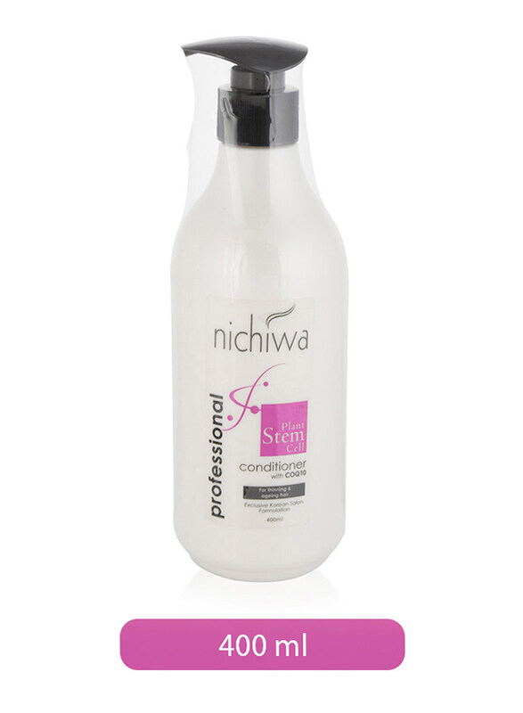 Nichiwa Professional Plant Stem Cell Shampoo with COQ10 for Thinning & Ageing Hair, 400ml
Nichiwa Professional Plant Stem Cell Shampoo with COQ10 for Thinning & Ageing Hair, 400ml
