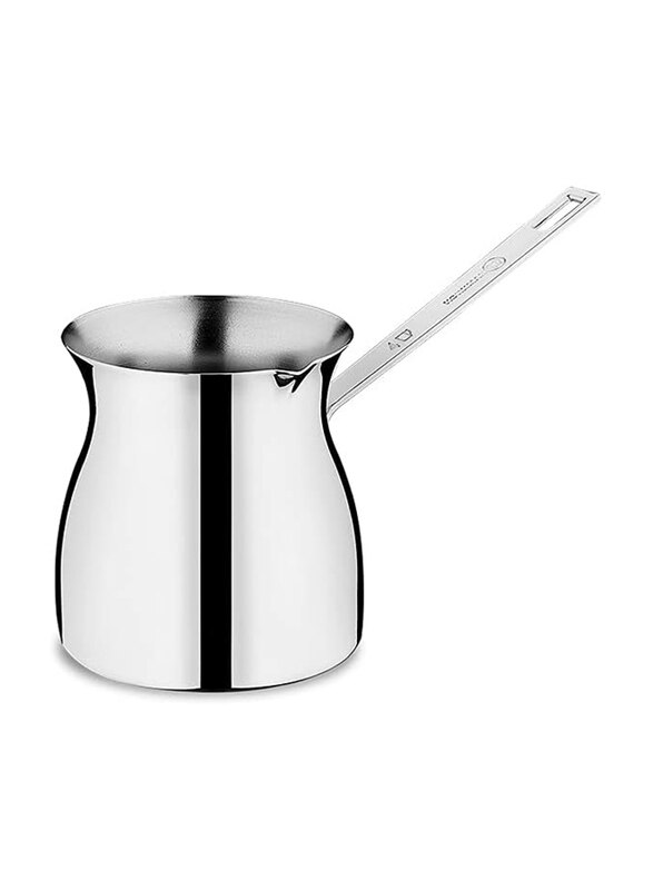 Korkmaz 500ml Terra Round Stainless Steel Coffee Pot with 4 Cup Capacity, Silver
Korkmaz 500ml Terra Round Stainless Steel Coffee Pot with 4 Cup Capacity, Silver