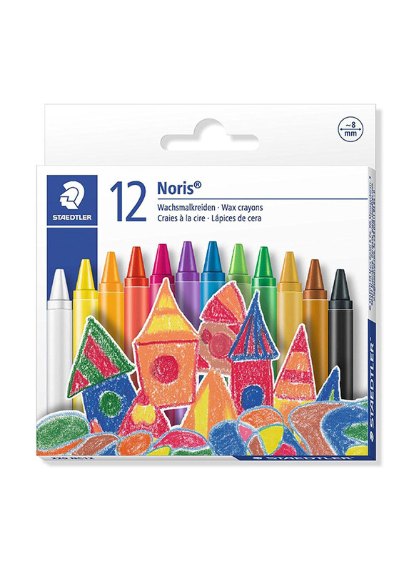 Staedtler StaEDT Perfumeler Noris Club Wax Crayons Set, 12 Pieces, Multicolour
Staedtler StaEDT Perfumeler Noris Club Wax Crayons Set, 12 Pieces, Multicolour
