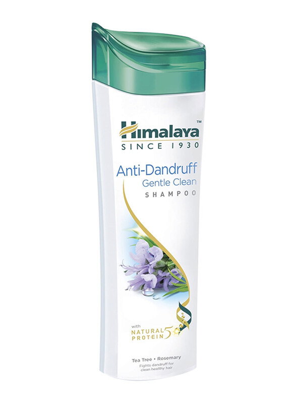 Himalaya Anti Dandruff Gentle Clean Shampoo - with Tea Tree and Rosemary actives - 400 ml
Himalaya Anti Dandruff Gentle Clean Shampoo - with Tea Tree and Rosemary actives - 400 ml